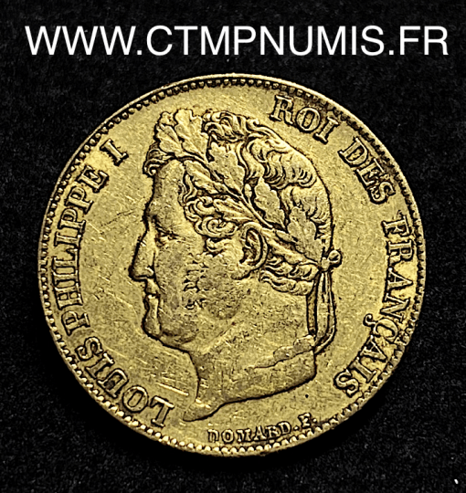 ,MONNAIE,ROYALE,LOUIS,PHILIPPE,20,FRANCS,OR,1834,B,ROUEN,