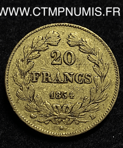 ,MONNAIE,ROYALE,20,FRANCS,OR,LOUIS,PHILIPPE,1834,L,BAYONNE,