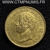 ,MONNAIE,ITALIE,SARDAIGNE,20,LIRE,CHARLES,ALBERT,1834,GENES,