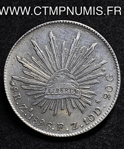 ,MONNAIE,MEXIQUE,8,REALES,ARGENT,1796,ZS,ZACATECAS,