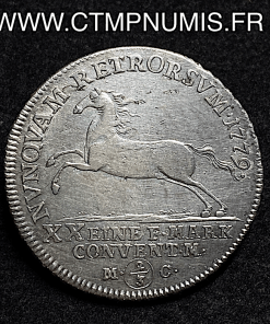 ,MONNAIE,ALLEMAGNE,BRUNSWICK,WOLFEN,2/3,THALER,ARGENT,1779,