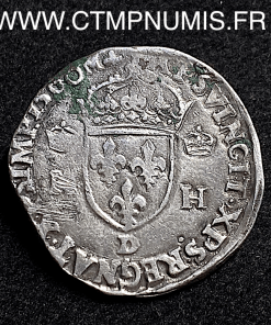 ,MONNAIE,ROYALE,HENRI,II,TESTON,ARGENT,1560,D,LYON,