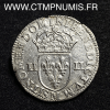 ,MONNAIE,ROYALE,LOUIS,XIV,1/4,ECU,ARGENT,1644,M,TOULOUSE,