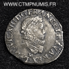 ,MONNAIE,ROYALE,LOUIS,XIII,1/2,FRANC,ARGENT,CPL,FRAISE,1622,M,TOULOUSE,