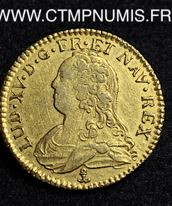 ,MONNAIE,ROYALE,LOUIS,XV,LOUIS,OR,AUX,LUNETTES,1731,P,DIJON,