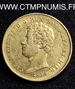 ,MONNAIE,ITALIE,SARDAIGNE,20,LIRE,OR,CHARLES,ALBERT,1834,TURIN,