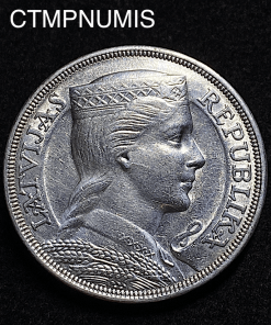 ,MONNAIE,LETTONIE,5,LATI,ARGENT,1931,