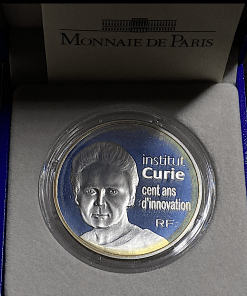 ,10,EURO,ARGENT,INSTITUT,CURIE,2009,