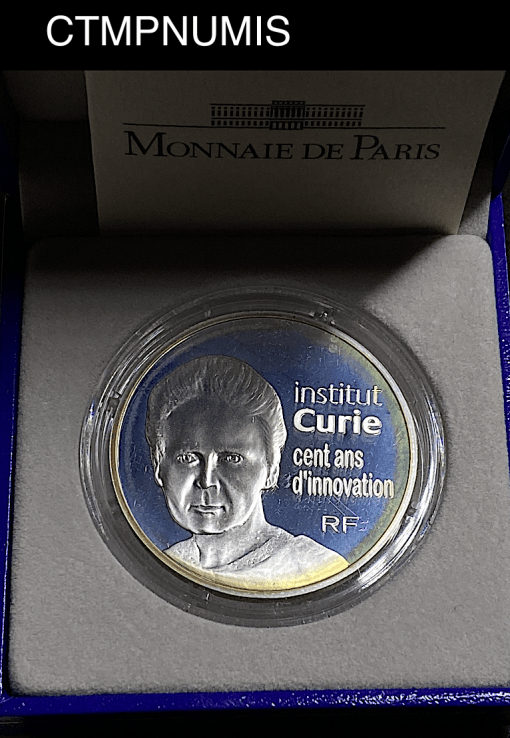 ,10,EURO,ARGENT,INSTITUT,CURIE,2009,