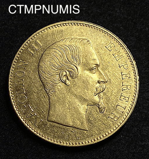 ,MONNAIE,EMPIRE,100,FRANCS,OR,NAPOLEON,III,1857,PARIS,