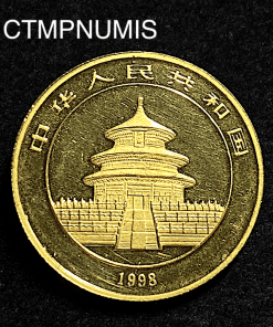 ,MONNAIE,CHINE,50,YUAN,OR,PANDA,1998,