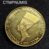 ,MEDAILLE,OR,NEFERTITI,TOUTANKHAMON,EGYPTE,