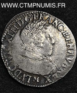 ,MONNAIE,ROYALE,LOUIS,XIII,1/2,FRANC,ARGENT,COL,PLAT,1641,M,TOULOUSE,