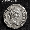 ,MONNAIE,ROMAINE,EMPIRE,DENIER,ARGENT,CARACALLA,LIBERTAS,AUG,