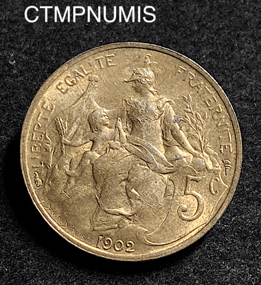 ,MONNAIE,5,CENTIMES,DUPUIS,1902,