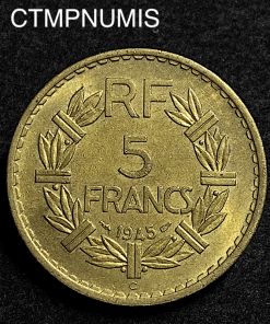 ,MONNAIE,5,FRANCS,LAVRILLIER,BRONZE,1945,C,CASTELSARRAZIN,