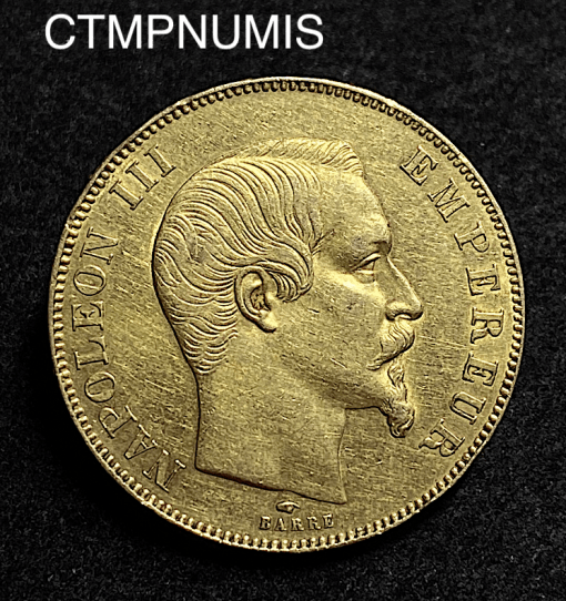 ,MONNAIE,EMPIRE,50,FRANCS,OR,NAPOLEON,III,1857,PARIS,