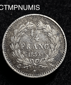 ,MONNAIE,ROYALE,1/4,FRANC,LOUIS,PHILIPPE,1833,