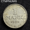 ,MONNAIE,ALLEMAGNE,1,MARK,ARGENT,1924,G,