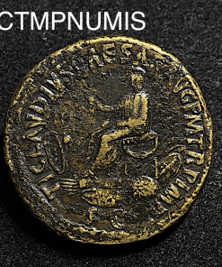 ,MONNAIE,ROMAINE,SESTERCE,NERO,DRUSUS,TI,CLAUDIUS,CAESAR,