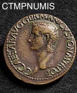 ,MONNAIE,ROMAINE,AS,CALIGULA,VESTA,EMPIRE,