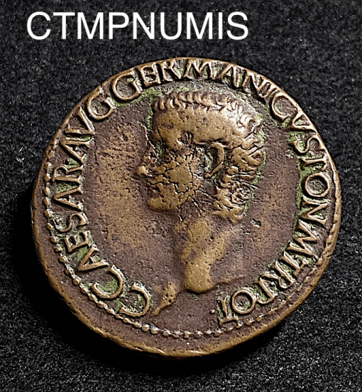 ,MONNAIE,ROMAINE,AS,CALIGULA,VESTA,EMPIRE,