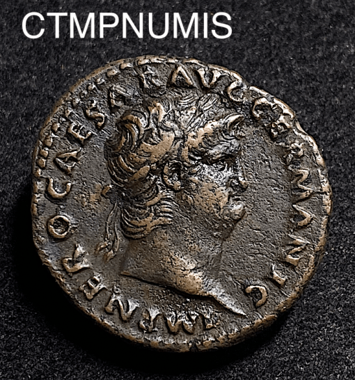 ,MONNAIE,ROMAINE,EMPIRE,AS,NERON,VICTOIRE,SPQR,