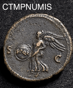 ,MONNAIE,ROMAINE,EMPIRE,AS,NERON,VICTOIRE,SPQR,