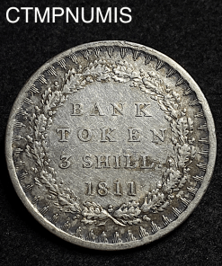 ,MONNAIE,ROYAUME,UNI,BANK,TOKEN,1811,ARGENT,