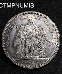 ,MONNAIE,5,FRANCS,ARGENT,HERCULE,1873,