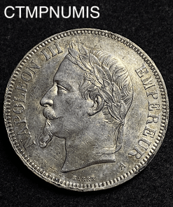 ,MONNAIE,EMPIRE,5,FRANCS,ARGENT,NAPOLEON,1870,