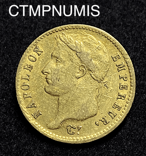 ,MONNAIE,EMPIRE,20,FRANCS,OR, NAPOLEON,EMPEREUR,1811,W,LILLE,