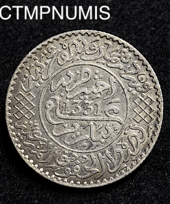 ,MONNAIE,MAROC,2,1/2,RIDHAM,ARGENT,1331,PARIS,