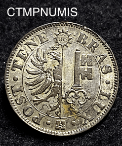 ,MONNAIE,SUISSE,GENEVE,4,CENTIMES,1839,