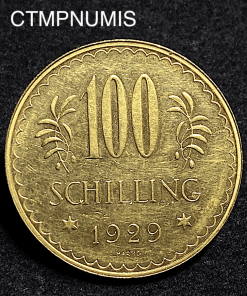 ,MONNAIE,AUTRICHE,100,SCHILLING,OR,1929,