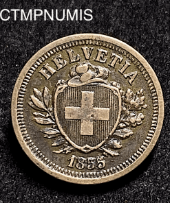 ,MONNAIE,SUISSE,1,RAPPEN,1855,BERNE,