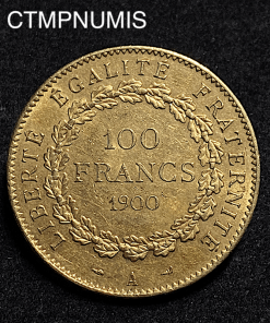 ,MONNAIE,100,FRANCS,OR,GENIE,1900,