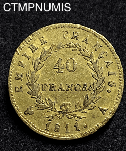 ,MONNAIE,EMPIRE,40,FRANCS,OR,NAPOLEON,1811,