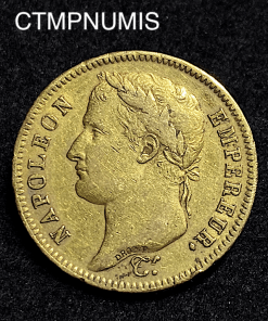 ,MONNAIE,EMPIRE,40,FRANCS,OR,NAPOLEON,I°,1812,