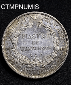 ,MONNAIE,INDOCHINE,1,PIASTRE,ARGENT,1903,