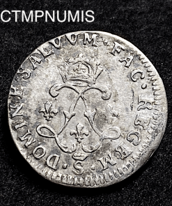 ,MONNAIE,ROYALE,LOUIS,XIV,4,SOLS,AUX,2,L,1692,S,REIMS,