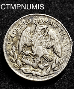 ,MONNAIE,MEXIQUE,5,CENTAVOS,ARGENT,1864,M,