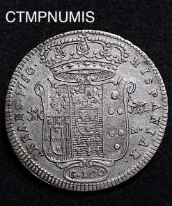 ,MONNAIE,ITALIE,NAPLES,PIASTRE,ARGENT,1750,120,GRANA,