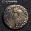 ,MONNAIE,ROMAINE,GERMANICUS,AS,C,CAESAR,DIVI.SC,