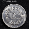 ,MONNAIE,5,FRANCS,LAVRILLIER,NICKEL,1937,