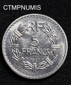 ,MONNAIE,5,FRANCS,LAVRILLIER,NICKEL,1937,