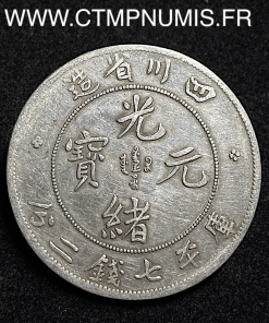 ,CHINE,1,DOLLAR,ARGENT,SZECHUAN,