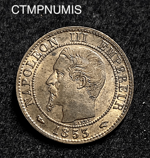 ,MONNAIE,EMPIRE,1,CENTIME,NAPOLEON,1853,A,