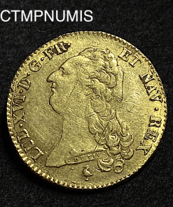 ,MONNAIE,ROYALE,LOUIS,XVI,DOUBLE,LOUIS,OR,1786,