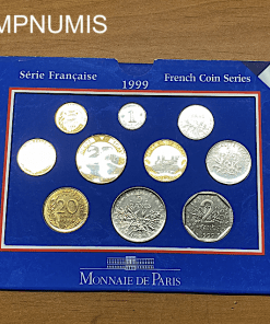 ,MONNAIE,FRANCAISE,SERIE,BU,1999,FRANC,